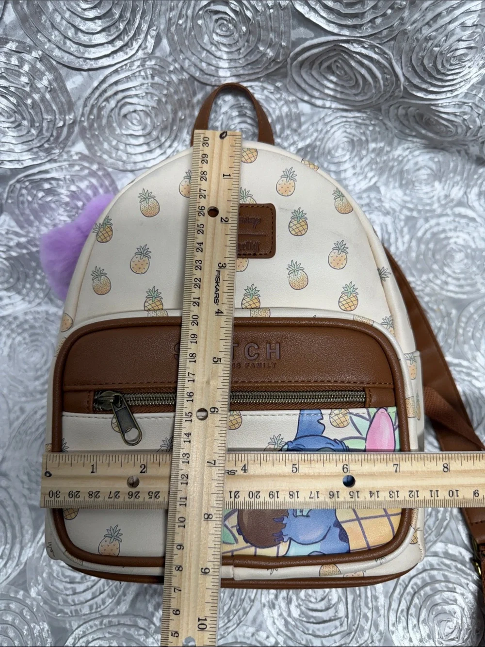 Disney Lilo & Stitch Pineapple Mini Backpack - ohana means family